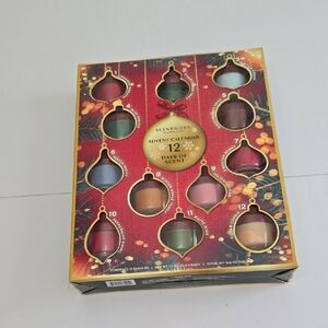 NIB Slatkin & Co SCENTWORX Advent Calendar 12 Days Of Scent 12 Candles